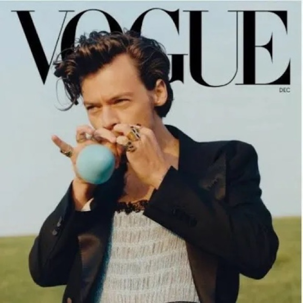 Harry Styles Vogue full mag. December 2020, sold out, collectible.